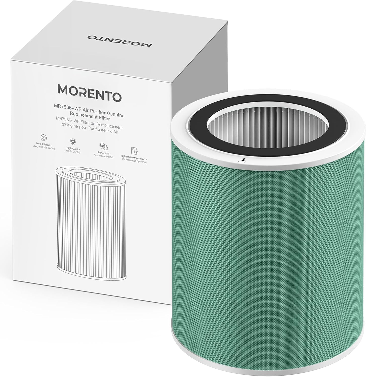 Carkio Lot de 2 filtres de rechange HY4866 pour purificateur d'air Carkio Lot de 2 filtres de rechange HY4866 pour purificateur d'air