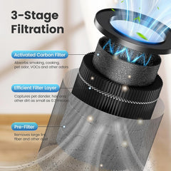 MORENTO MR2566 Genuine Air Purifier Replacement Filter, Original Version