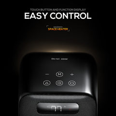 MORENTO Space Heater Indoor Black
