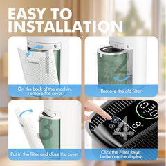 MORENTO MR7566 Air Purifier Replacement Filter(1 Pack)