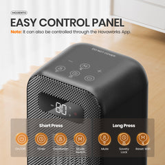 MORENTO Smart Space Heater Black