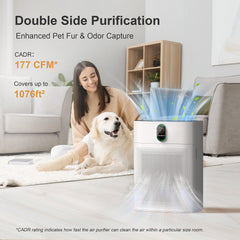 MORENTO HY4866-WF Smart Air Purifier for Large Rooms