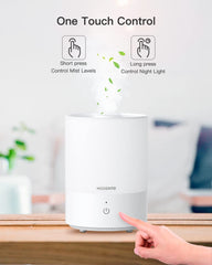 MORENTO Cool Mist Humidifier 2.5L White