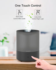 MORENTO Cool Mist Humidifier 2.5L Black